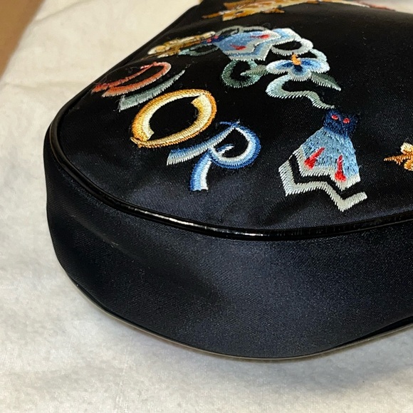 Dior Koi Mini Saddle Embroidered Satin - Picture 13 of 16
